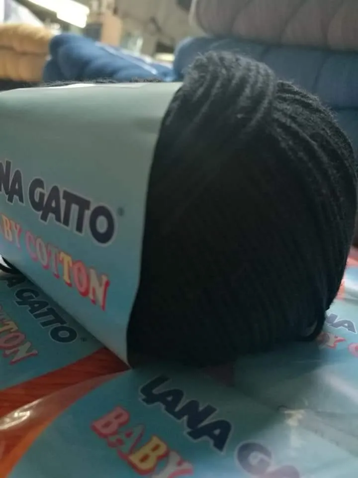 Baby Cotton, puro cotone tortora chiaro della Lana Gatto, ideale per confezioni da neonato. 500g