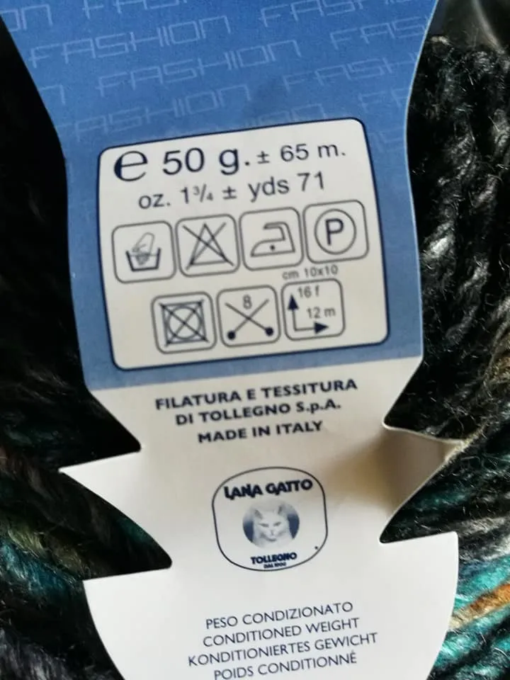Lana Gatto Tonale confezione da 500g.