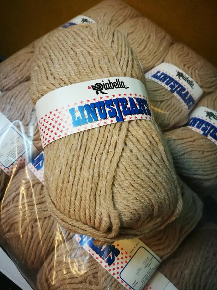 Filato LinusJeans 1kg lana, lino e acrilico