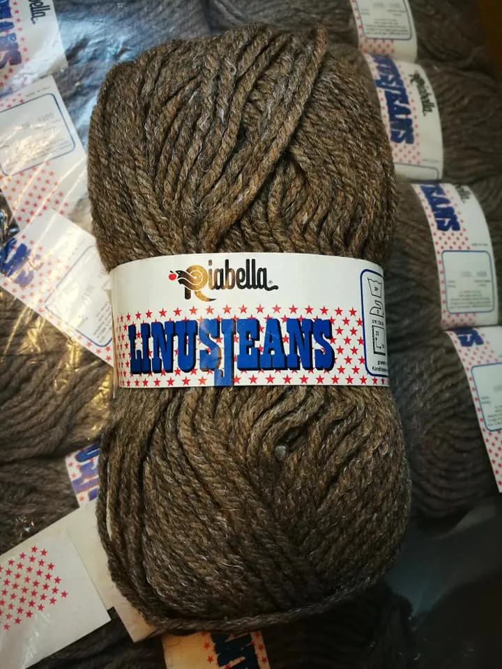 Filato LinusJeans 1kg lana, lino e acrilico