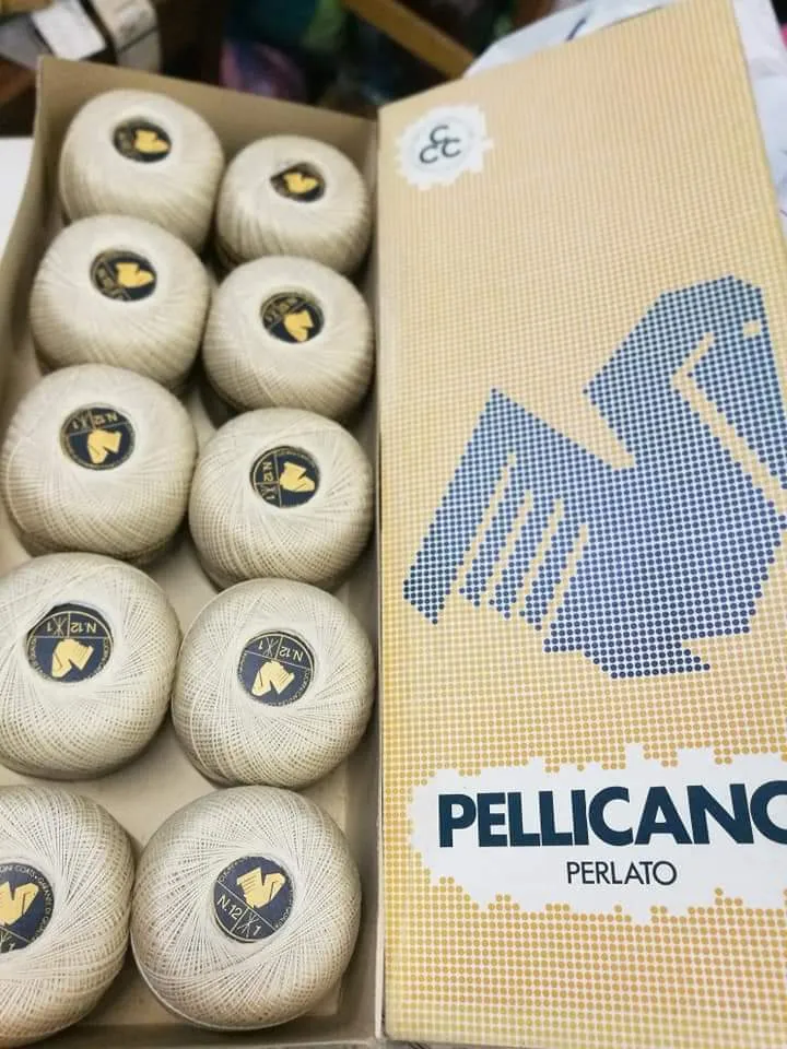 Cotone ecrù Pellicano n.12,16, 5. 500g