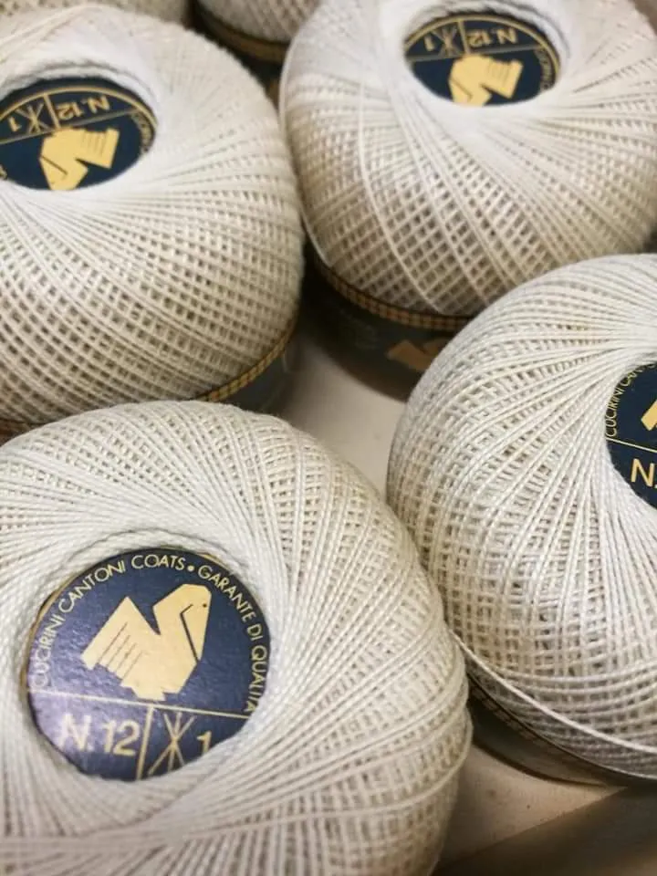 Cotone ecrù Pellicano n.12,16, 5. 500g