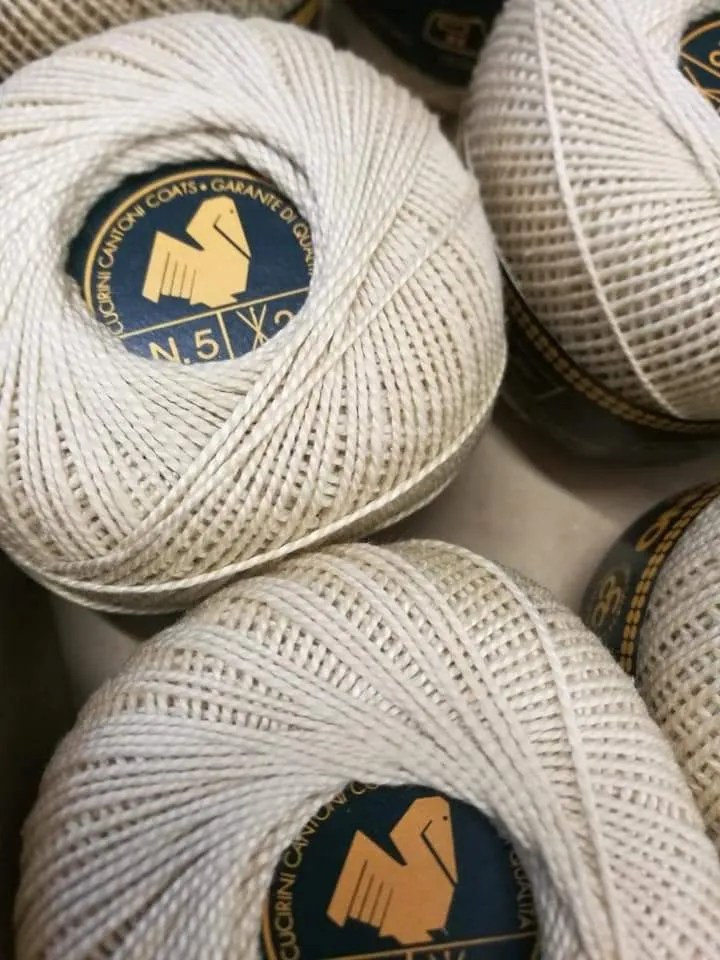 Cotone ecrù Pellicano n.12,16, 5. 500g