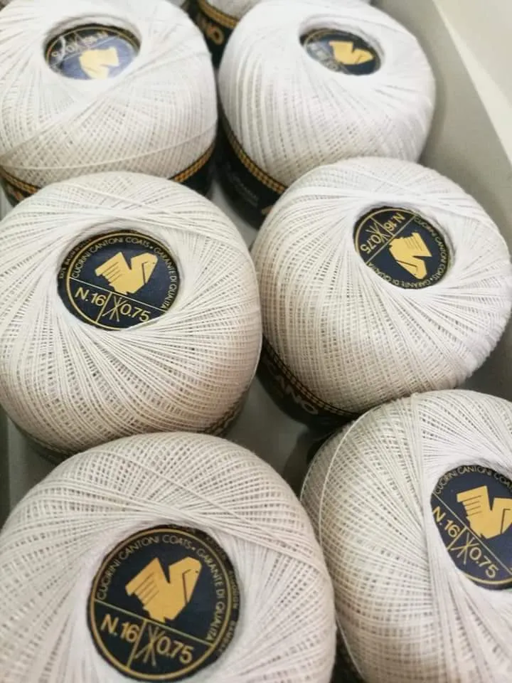 Cotone ecrù Pellicano n.12,16, 5. 500g
