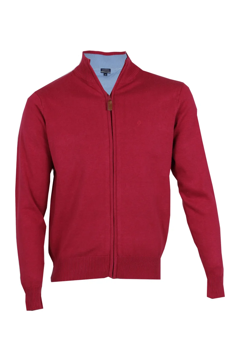Cardigan uomo full zip Boris