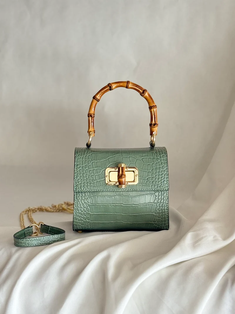 Bamboo Croc Bag - Piccolo
