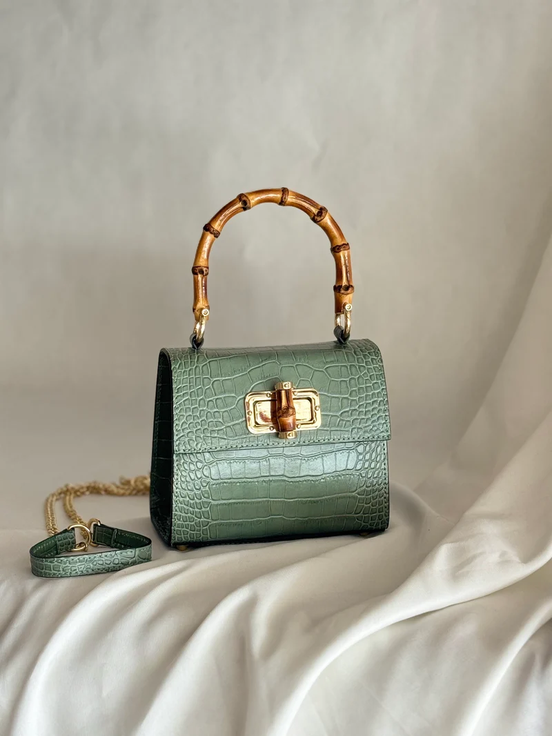 Bamboo Croc Bag - Piccolo