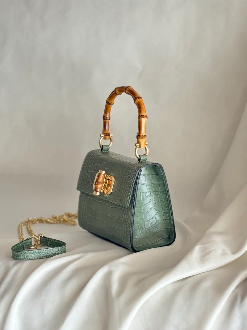 Bamboo Croc Bag - Piccolo