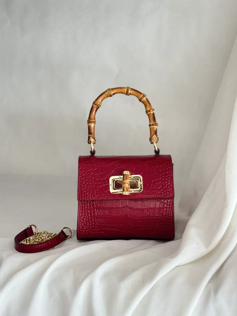Bamboo Croc Bag - Piccolo