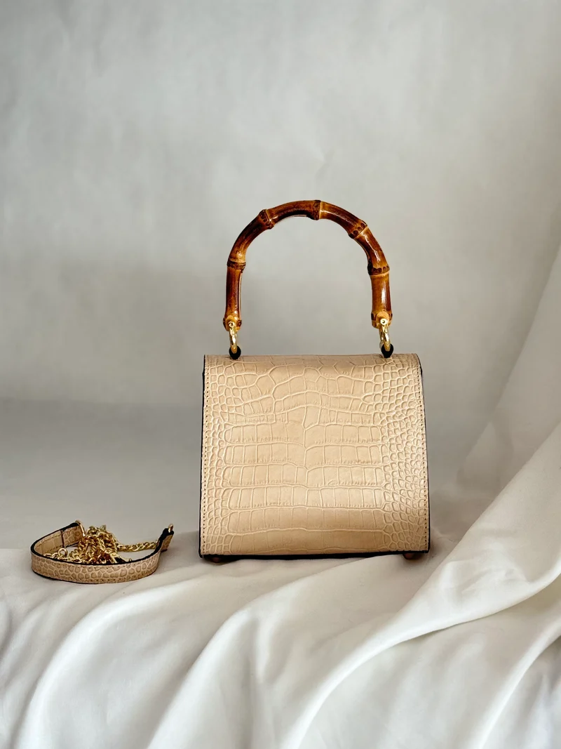 Bamboo Croc Bag - Piccolo