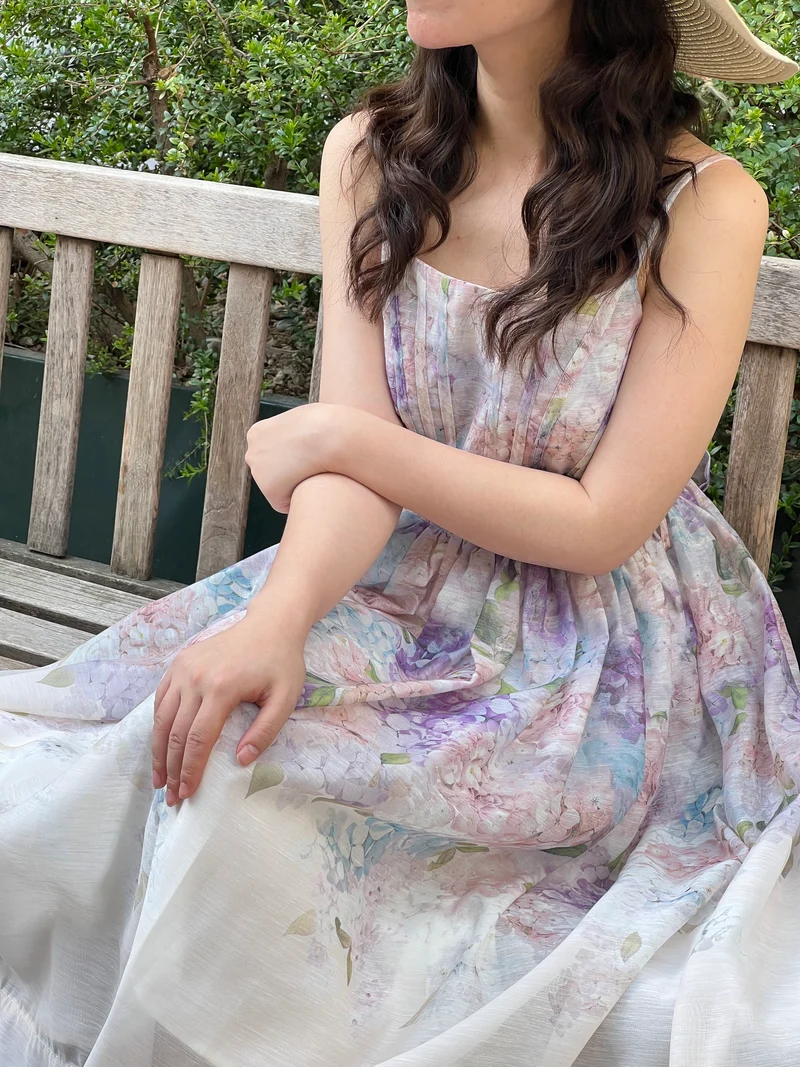 Hydrangea Muse Dress