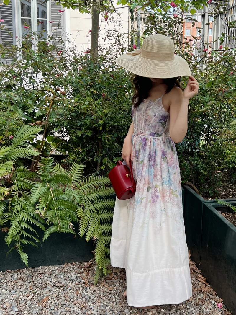 Hydrangea Muse Dress