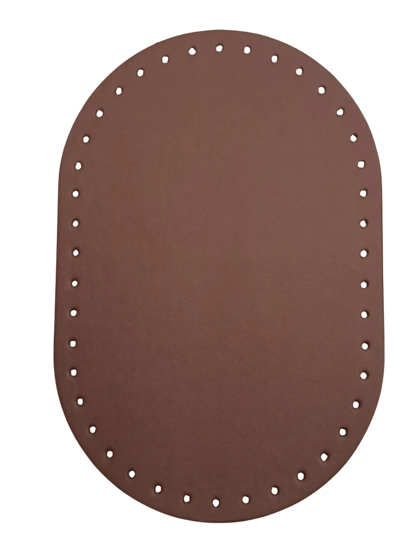 Fondo Ovale 27x18 cm in ecopelle