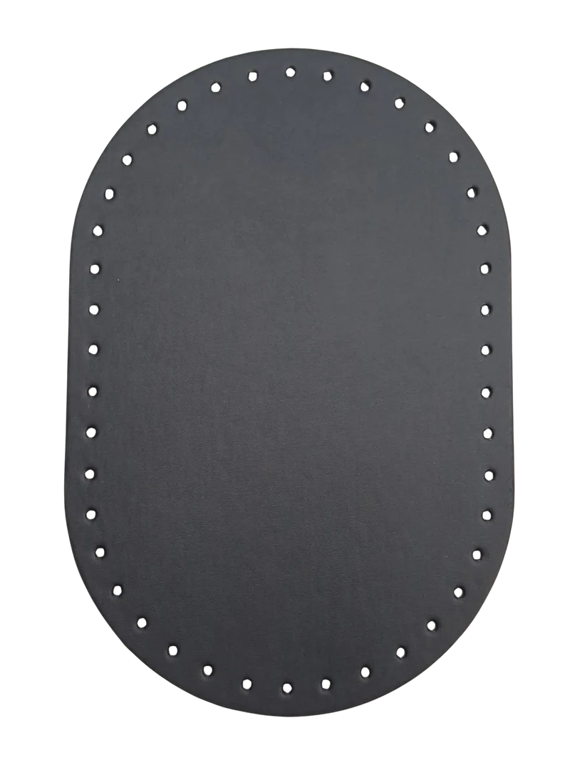 Fondo Ovale 27x18 cm in ecopelle