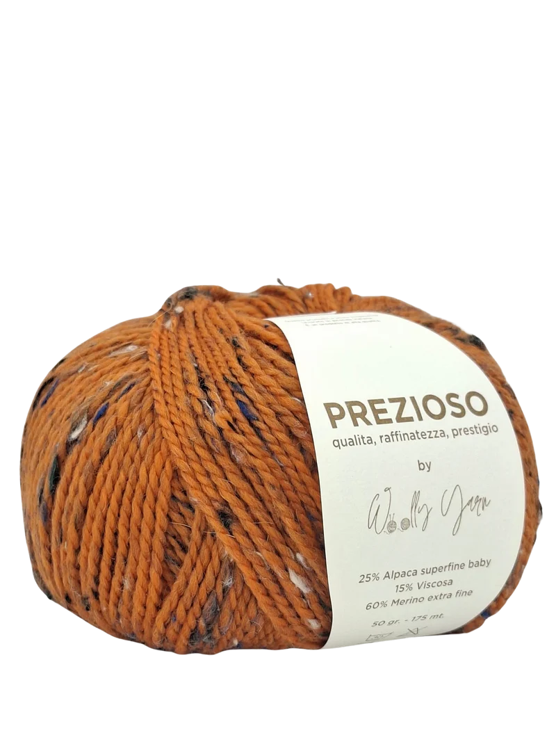 Prezioso Tweed Alpaca Merino e Viscosa 50gr