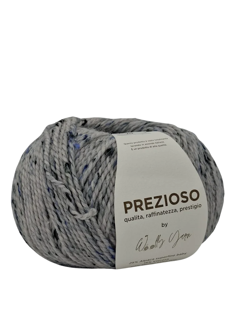 Prezioso Tweed Alpaca Merino e Viscosa 50gr