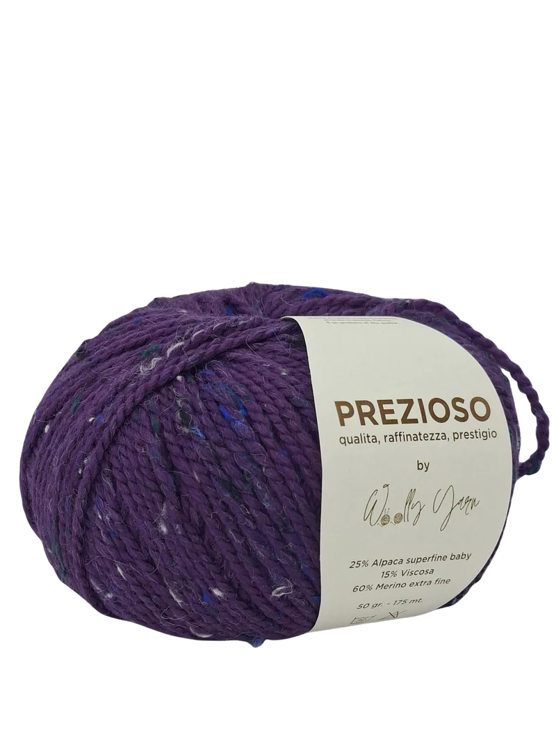 Prezioso Tweed Alpaca Merino e Viscosa 50gr