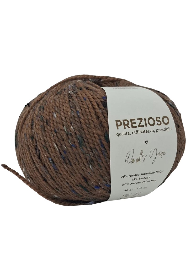 Prezioso Tweed Alpaca Merino e Viscosa 50gr