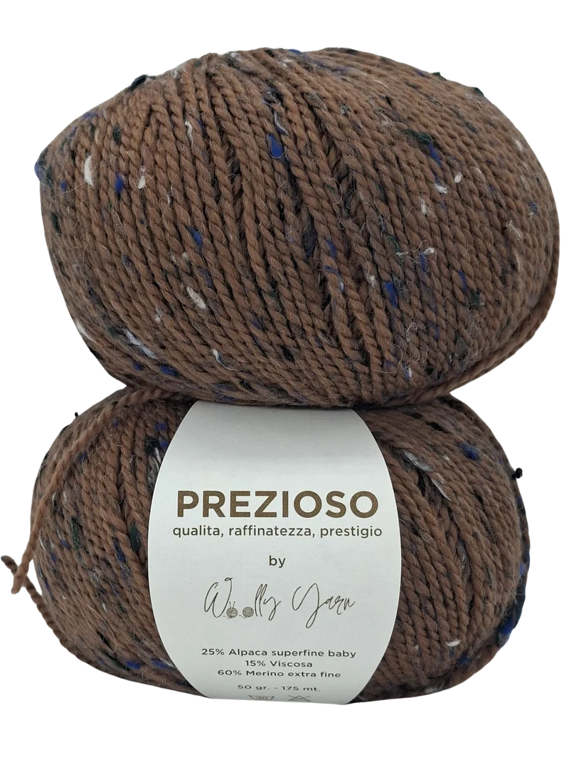 Prezioso Tweed Alpaca Merino e Viscosa 50gr