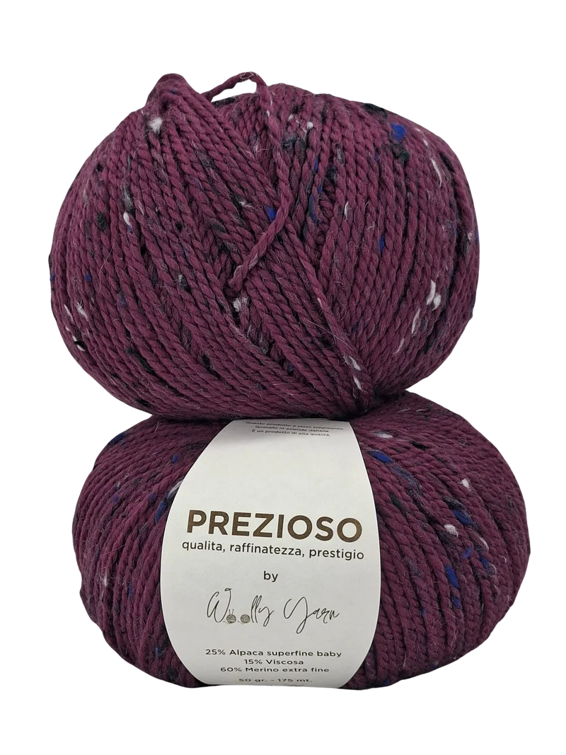 Prezioso Tweed Alpaca Merino e Viscosa 50gr