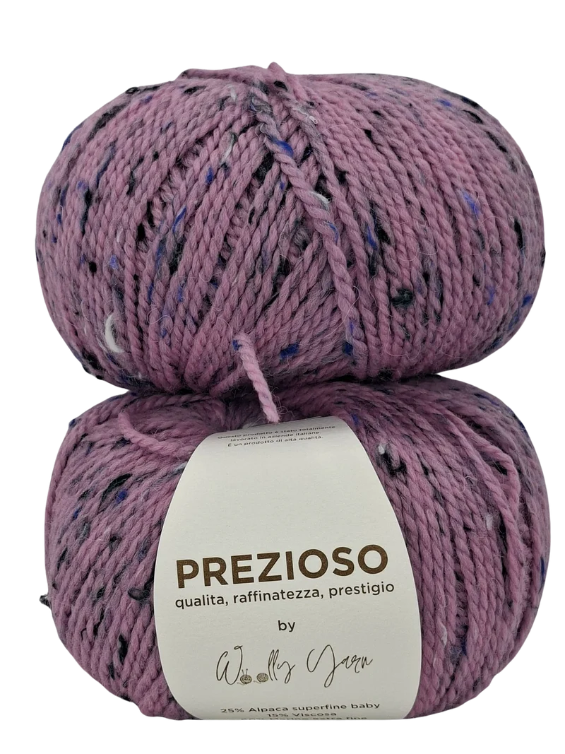 Prezioso Tweed Alpaca Merino e Viscosa 50gr