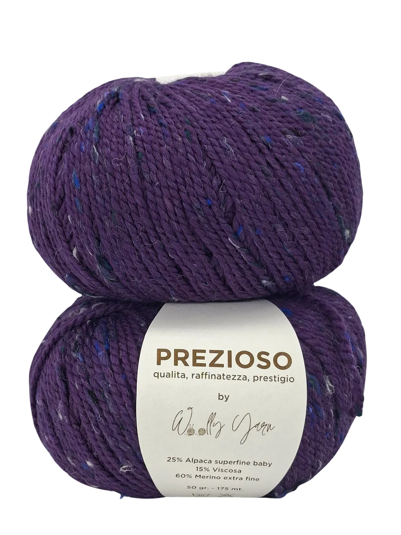 Prezioso Tweed Alpaca Merino e Viscosa 50gr