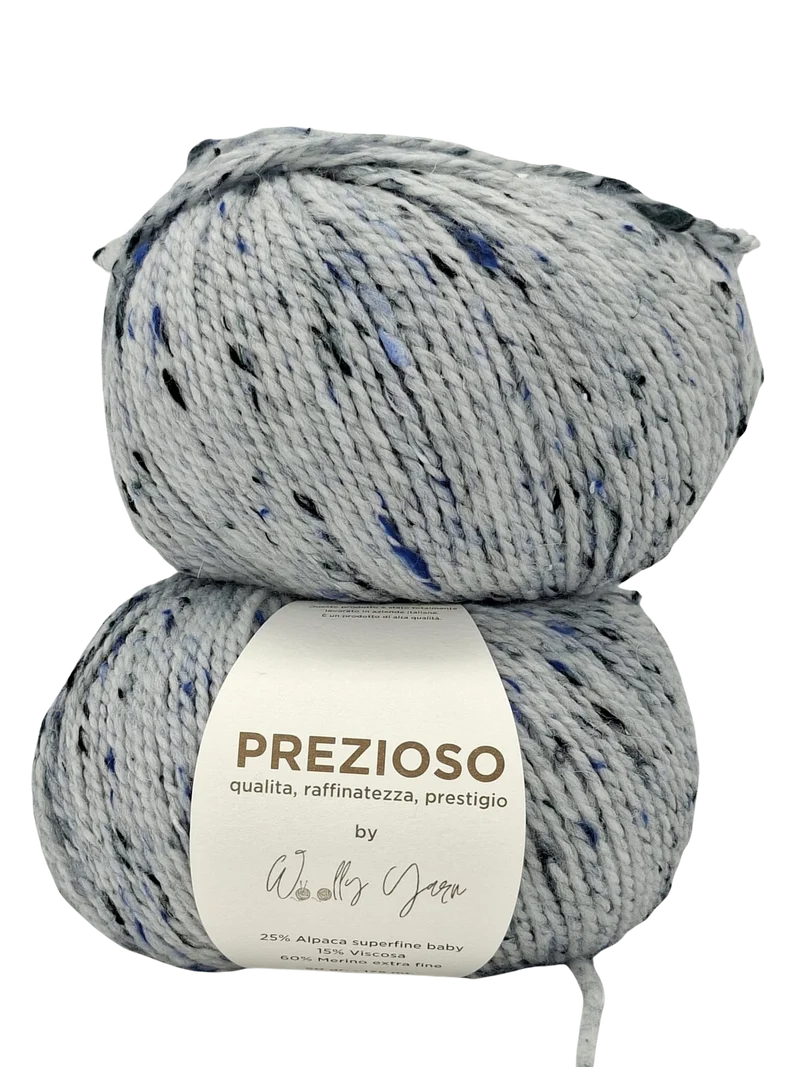 Prezioso Tweed Alpaca Merino e Viscosa 50gr