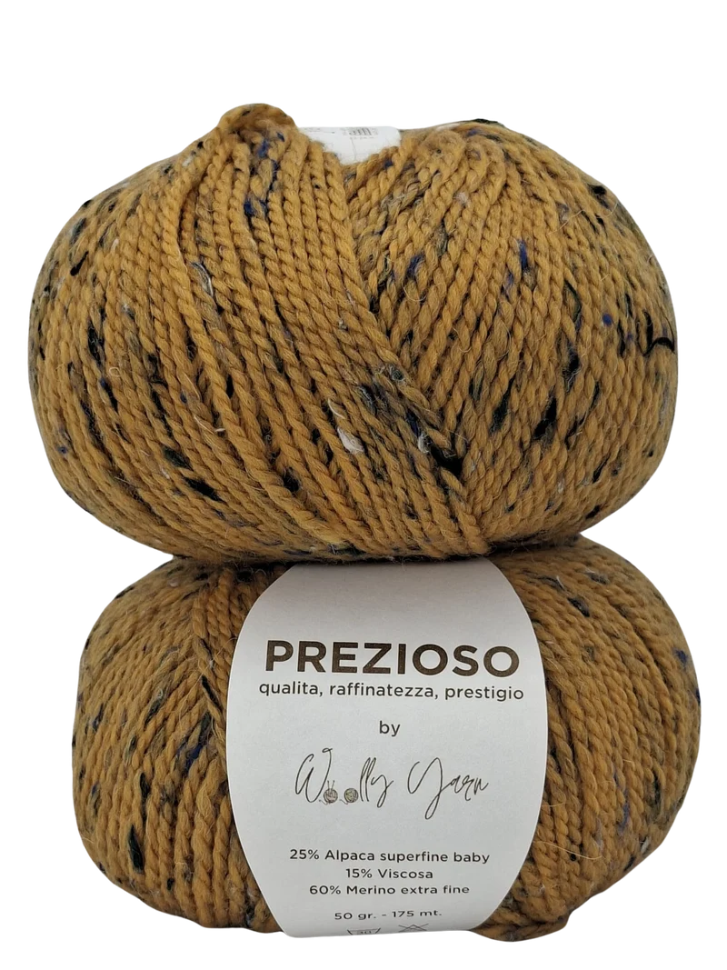 Prezioso Tweed Alpaca Merino e Viscosa 50gr