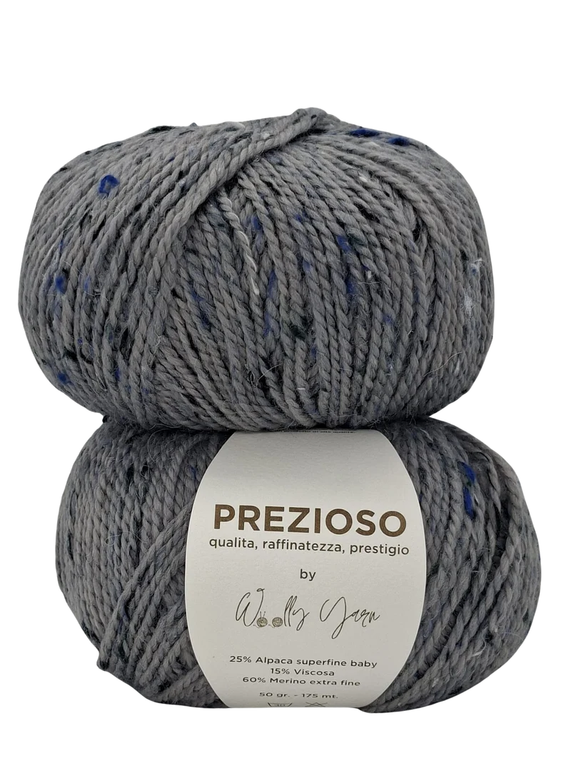 Prezioso Tweed Alpaca Merino e Viscosa 50gr