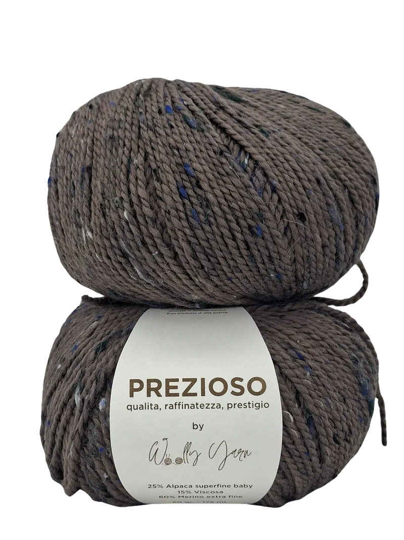 Prezioso Tweed Alpaca Merino e Viscosa 50gr