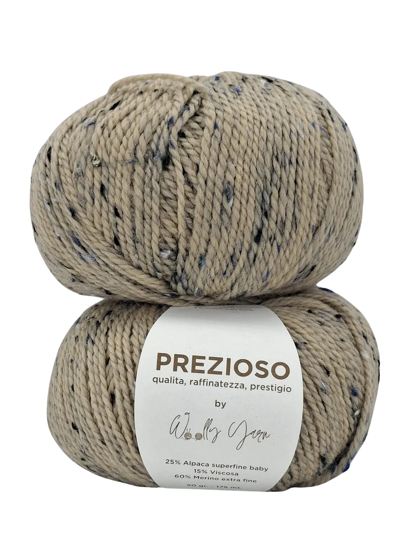 Prezioso Tweed Alpaca Merino e Viscosa 50gr