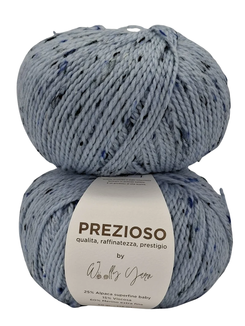 Prezioso Tweed Alpaca Merino e Viscosa 50gr