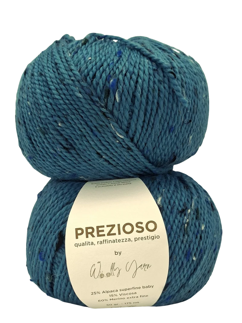 Prezioso Tweed Alpaca Merino e Viscosa 50gr
