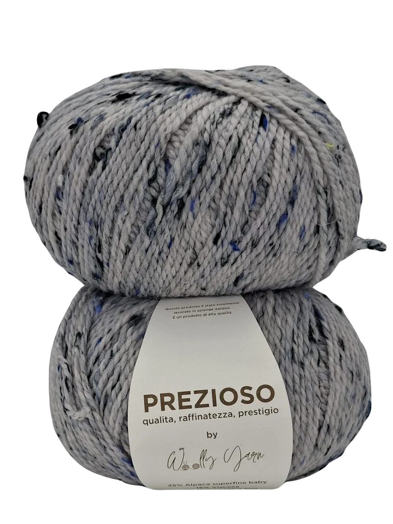 Prezioso Tweed Alpaca Merino e Viscosa 50gr