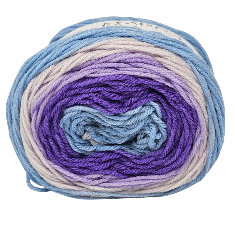Ambra Pura Lana Merino multicolr 100gr