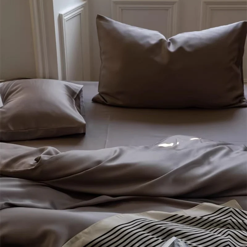 Completo Letto in Tencel 60 Fili – Set 4 Pezzi