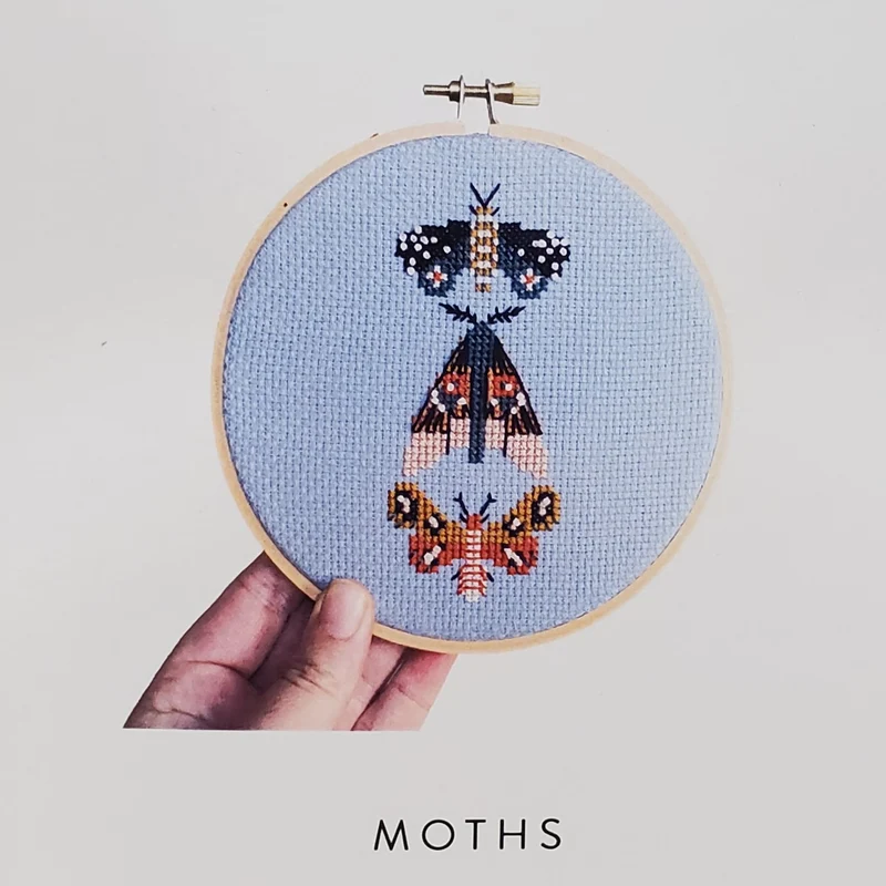 Junebug and Darlin Cross Stitch Kit - 5"