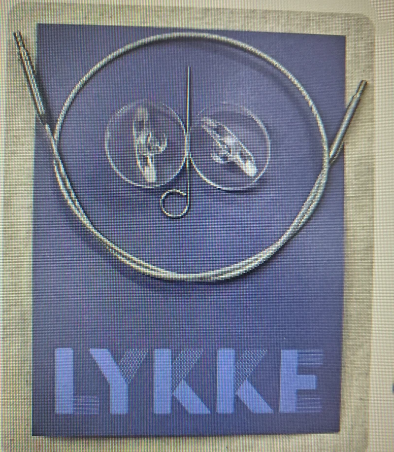 Lykke Stainless Steel Braided Standard Cord 3.5"