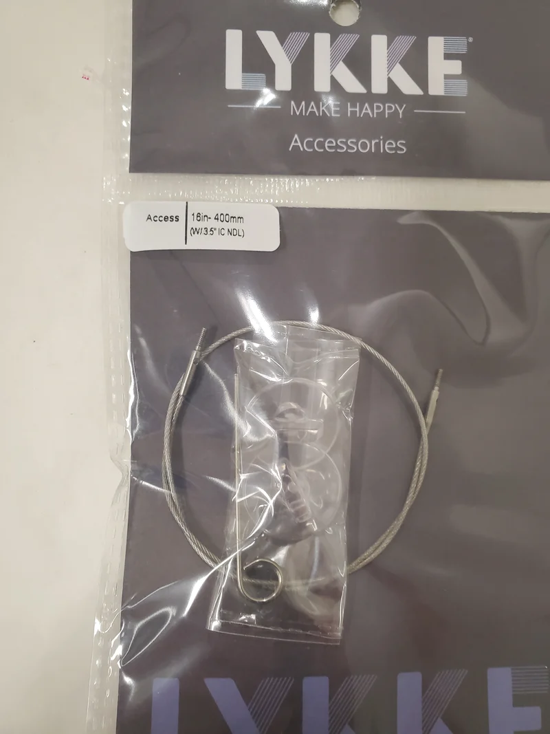 Lykke Stainless Steel Braided Standard Cord 3.5"