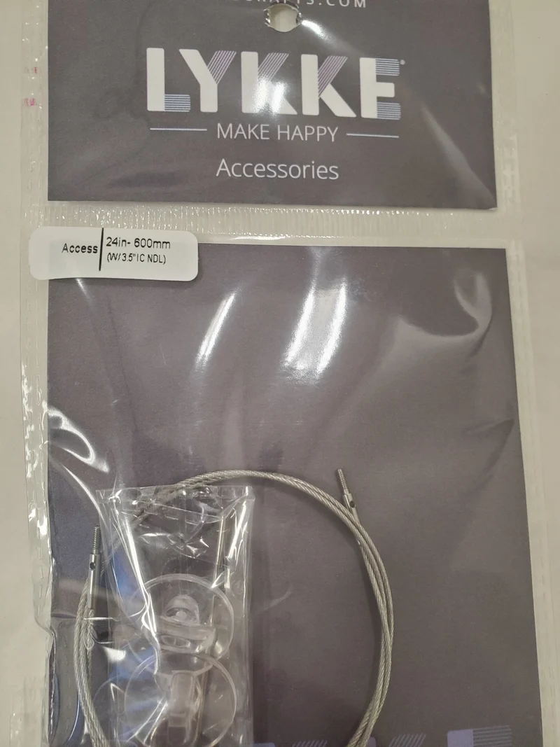 Lykke Stainless Steel Braided Standard Cord 3.5"