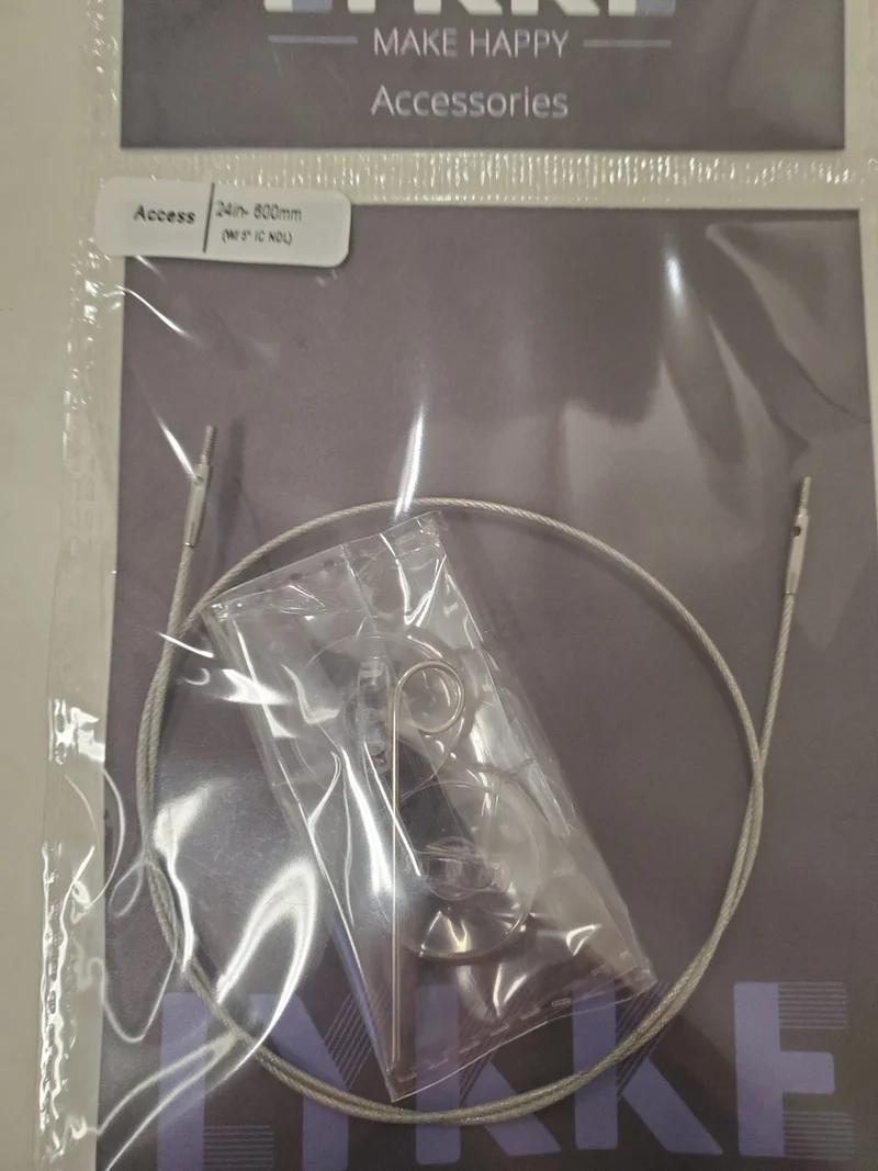 Lykke Stainless Steel Braided Mini Cord 5"