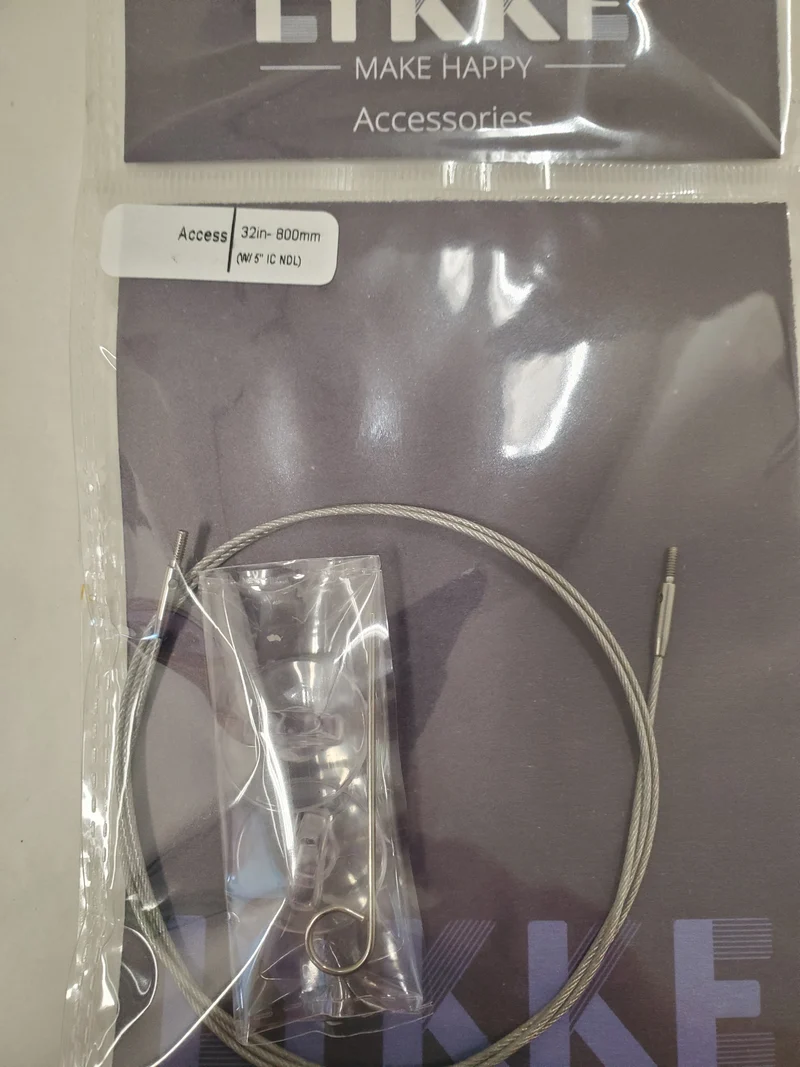 Lykke Stainless Steel Braided Mini Cord 5"