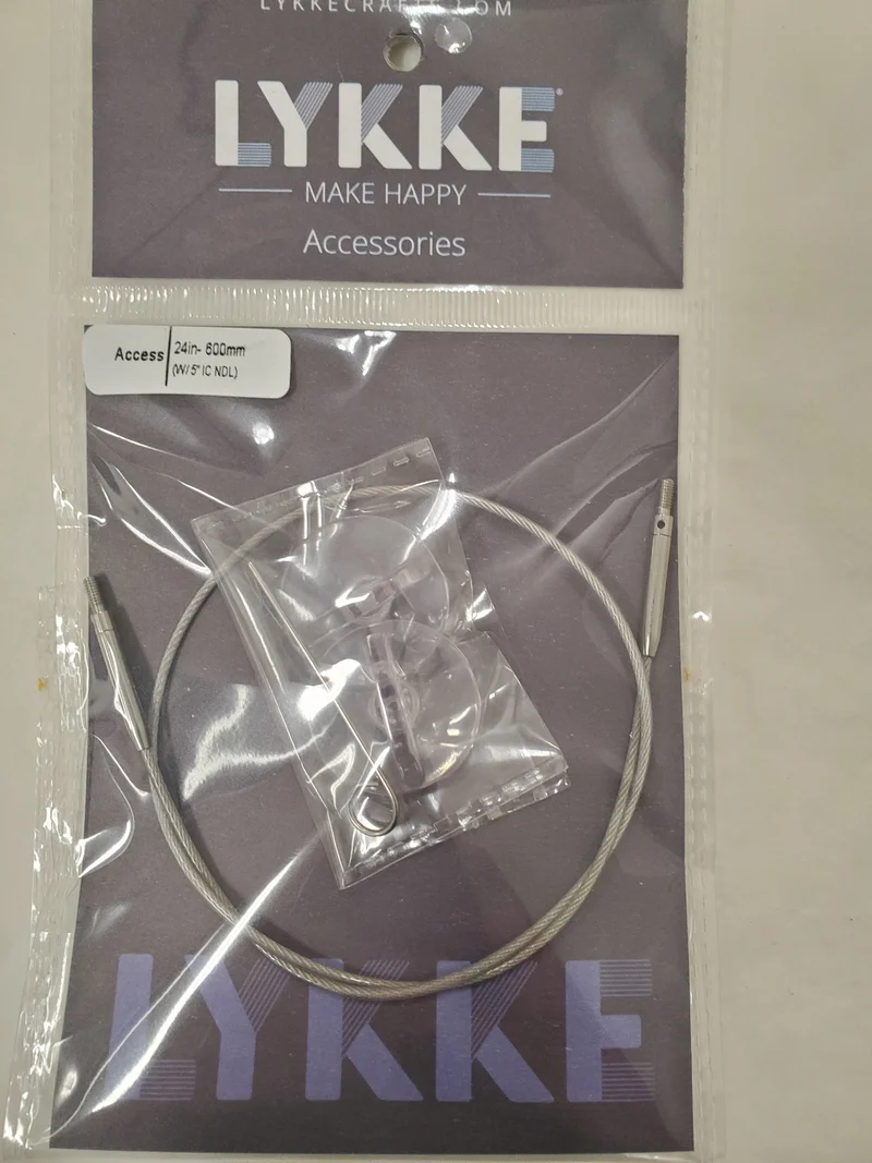 Lykke Stainless Steel Braided Standard Cord 5"