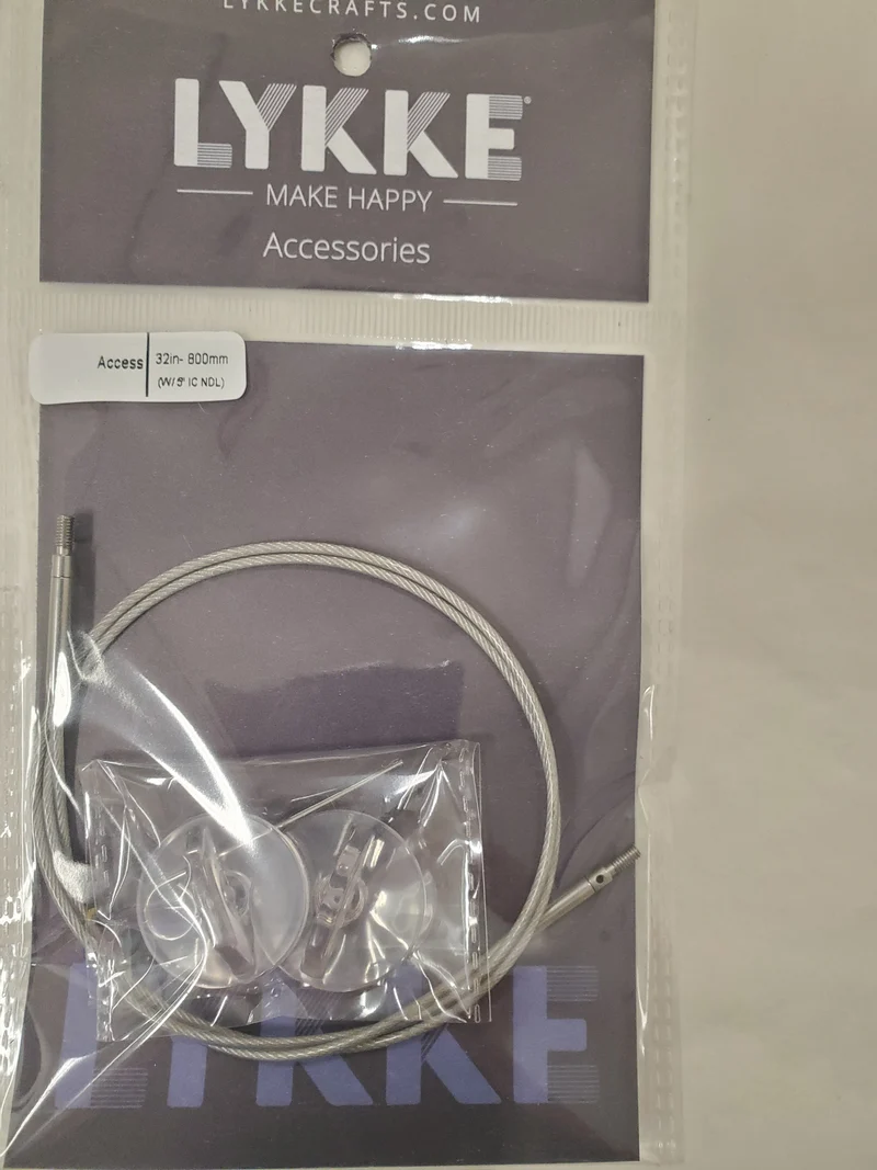 Lykke Stainless Steel Braided Standard Cord 5"