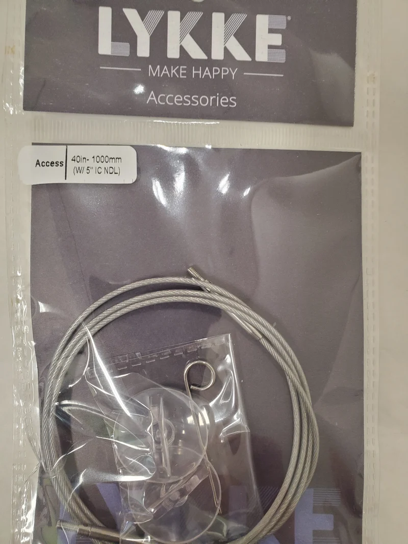 Lykke Stainless Steel Braided Standard Cord 5"