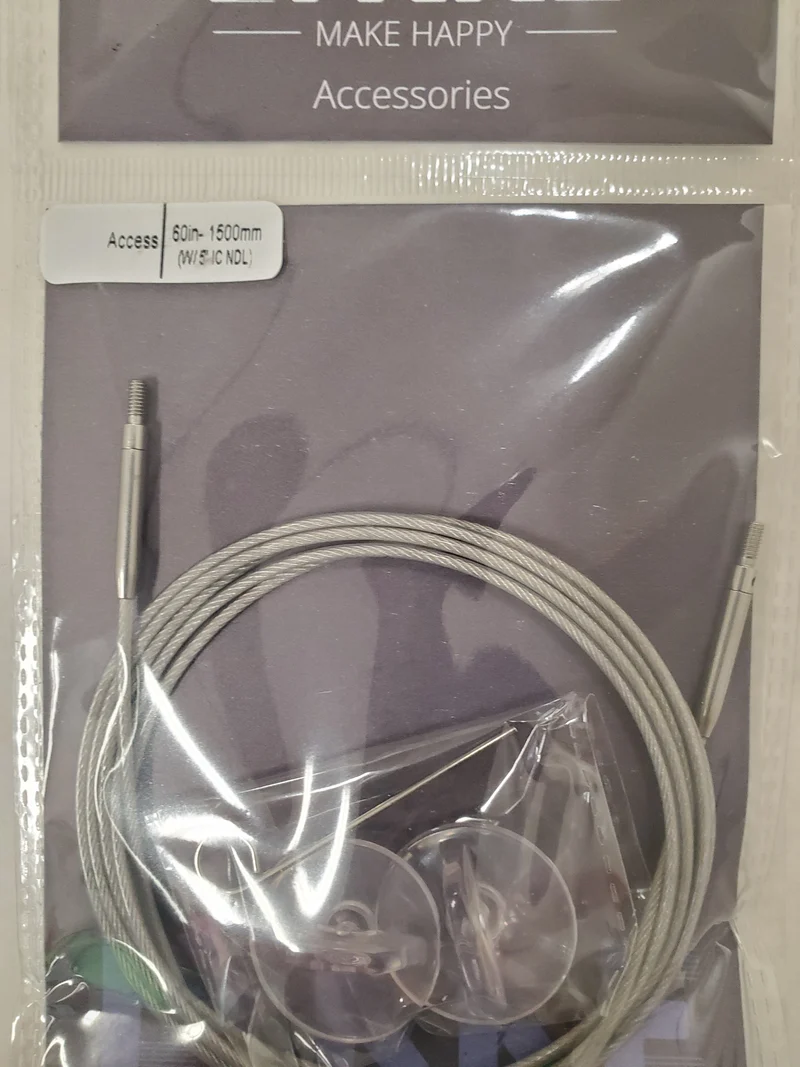 Lykke Stainless Steel Braided Standard Cord 5"