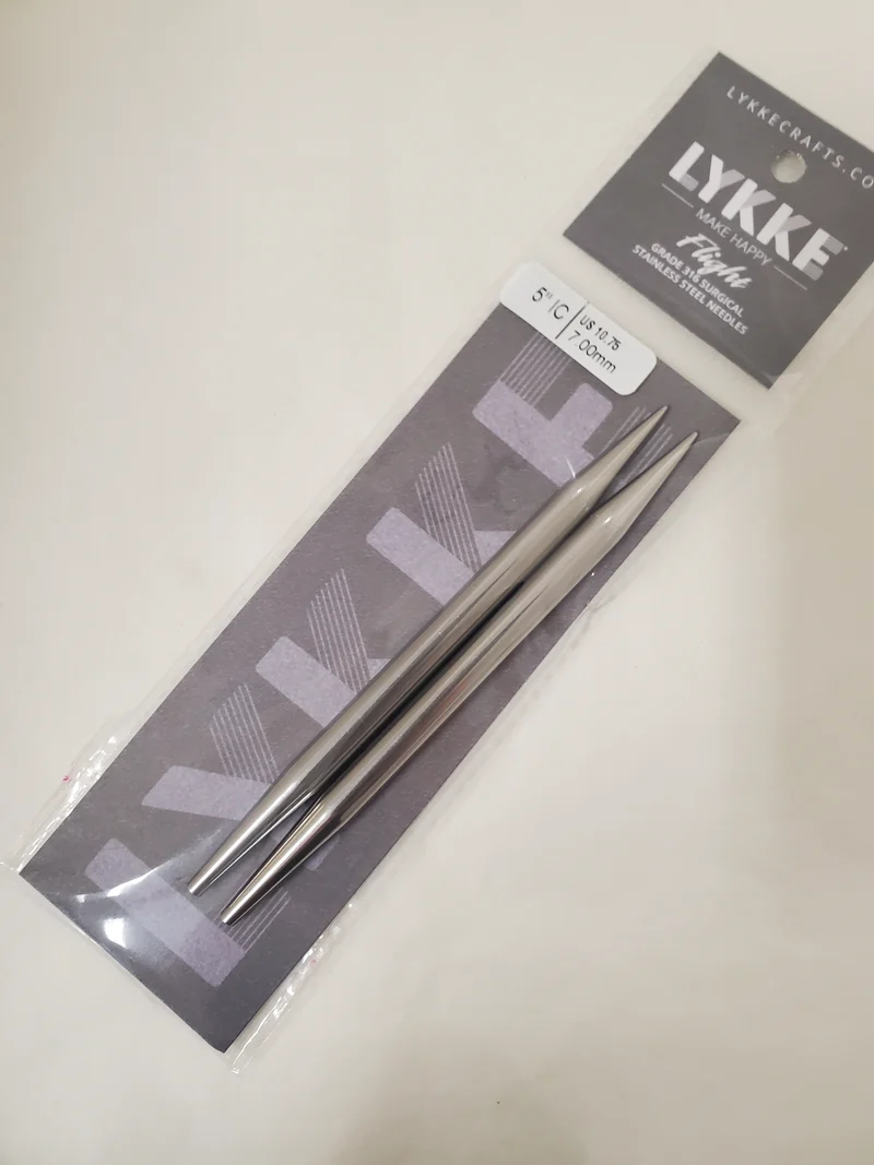 Lykke Flight Stainless Steel 5" Interchangeable Needles