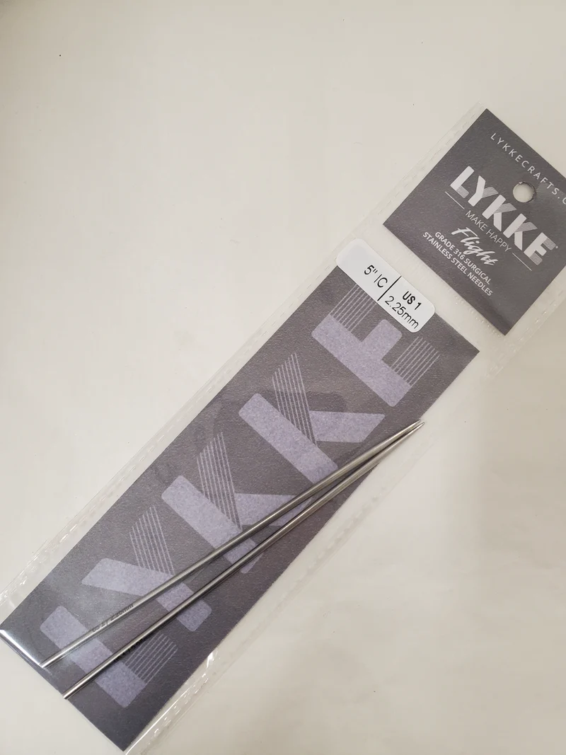 Lykke Flight Stainless Steel 5" Interchangeable Needles