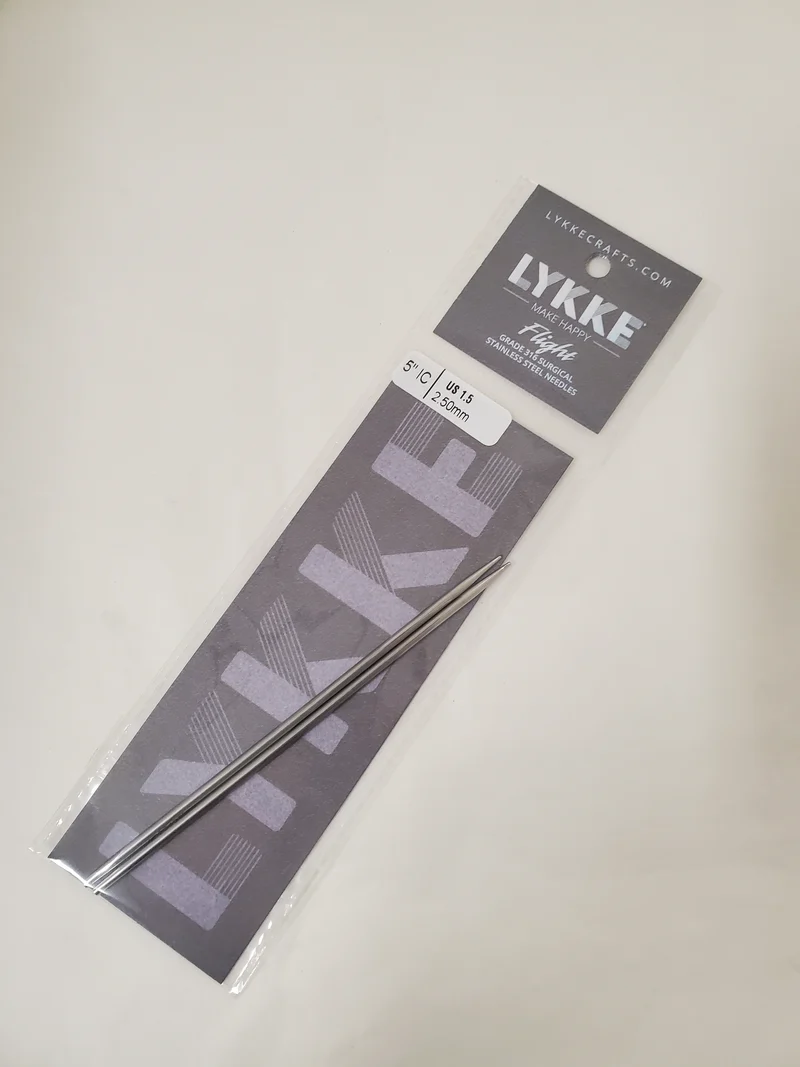 Lykke Flight Stainless Steel 5" Interchangeable Needles