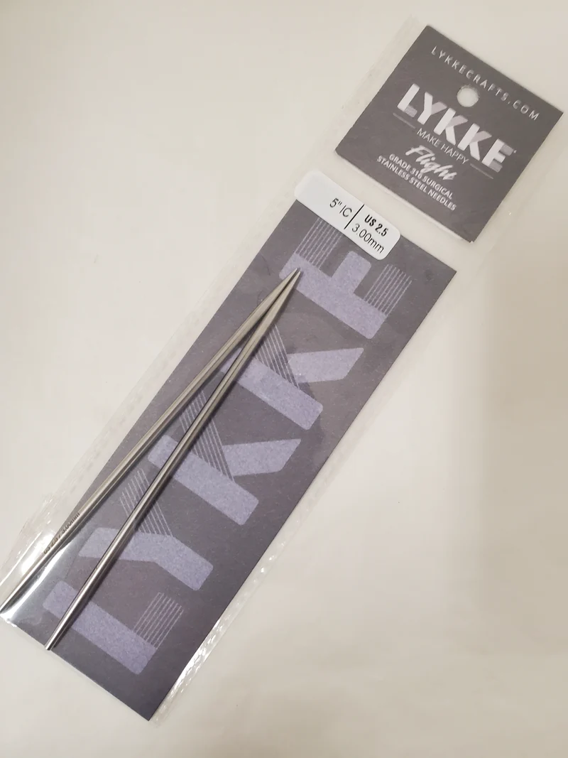 Lykke Flight Stainless Steel 5" Interchangeable Needles